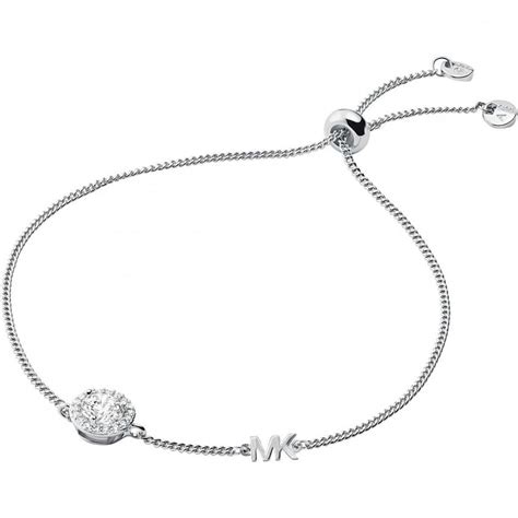 michael kors men bracelet siilver chain